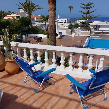 First Line Villa Floor Studio Apartment With Amazing Sea View Air Conditioned Just 50M From The Beach Costa Adeje  Kültér fotó