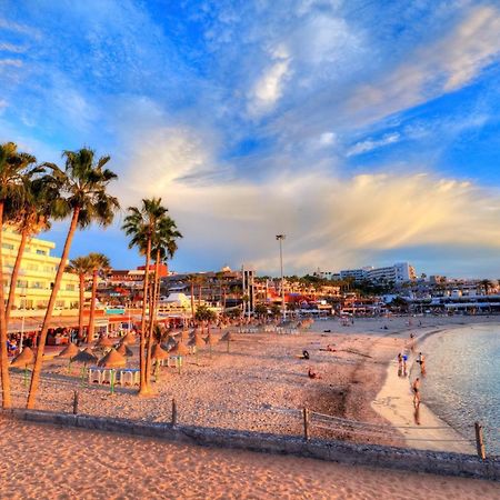 First Line Villa Floor Studio Apartment With Amazing Sea View Air Conditioned Just 50M From The Beach Costa Adeje  Kültér fotó